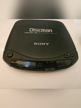 Sony Black Discman Portable CD Player